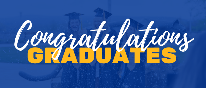 Congratulations Graduates graphic  